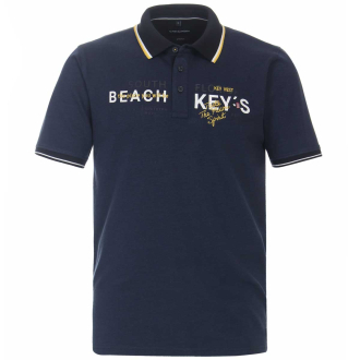 Poloshirt mit Elasthan dunkelblau_105/400 | 5XL