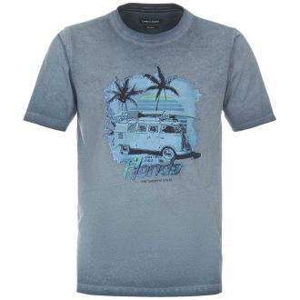 T-Shirt im Garment-Dye-Look blau_147/40 | 3XL