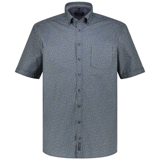 Freizeithemd mit Allover-Print grün_300 | XXL