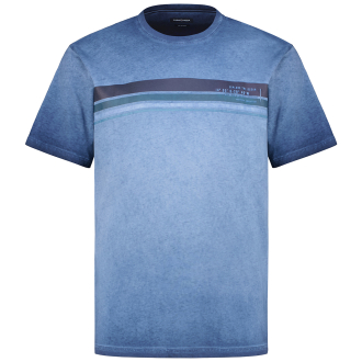 T-Shirt mit Garment-Dye-Färbung dunkelblau_147 | 3XL