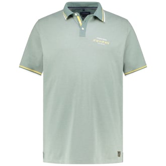 Poloshirt mit Elasthan grün_345 | 3XL