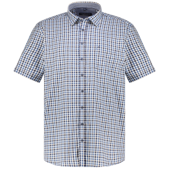 Kariertes Freizeithemd blau_100 | 7XL