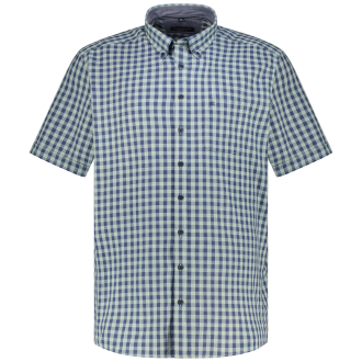 Kariertes Freizeithemd grün_300 | 7XL