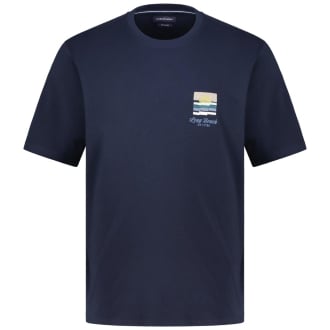 T-Shirt mit Stickerei marine_105 | 3XL