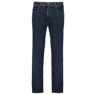 Five-Pocket Jeans mit Stretch dunkelblau_6811 | 58