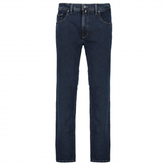Five-Pocket Jeans "Peter" mit Stretch dunkelblau_6811 | 58