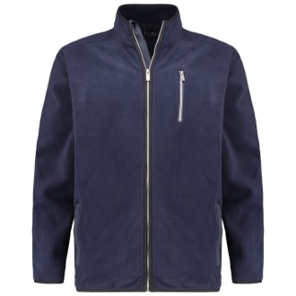 Fleecejacke mit Stehkragen marine_070 | 3XL