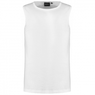 Tanktop aus Baumwolle weiß_00 | 3XL