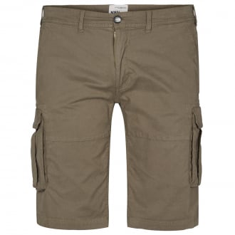 Cargo-Shorts mit Stretch oliv_0659 | W46