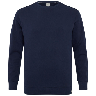 Sweatshirt aus Baumwolle dunkelblau_0580 | 3XL