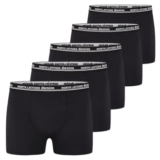 5er-Pack Pants mit Elasthan schwarz_0099 | 3XL