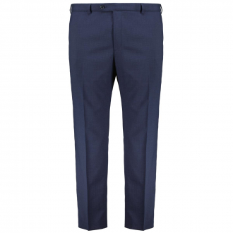 Baukasten-Anzughose mit Stretchbund, knitterfrei, wasserabweisend blau_20 | 58