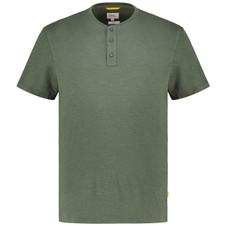 T-Shirt mit Serafinokragen grün_91 | 3XL