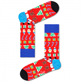 Socke "Christmas" rot_4300/50 | 41-46