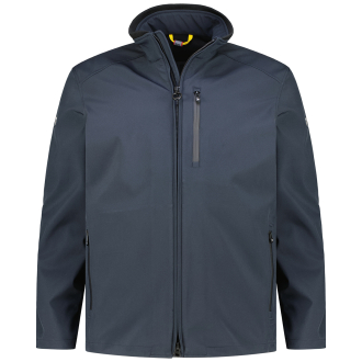 Softshelljacke mit Stretch, winddicht, wasserabweisend blau_DN | 3XL