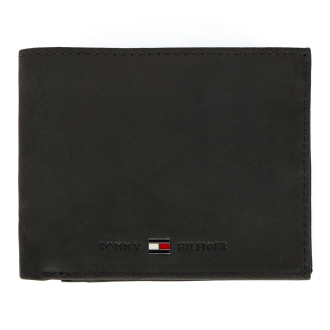 Geldbörse aus Leder, 12,5 cm x 10 cm schwarz_002 | One Size