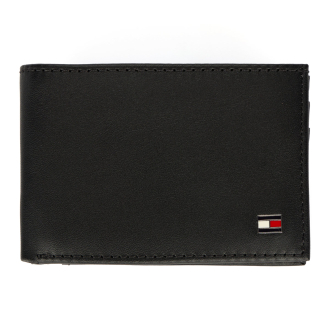 Geldbörse aus Nappaleder, 12,5 cm x 10 cm schwarz_002 | One Size