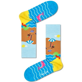 Socke "Beach" hellblau/weiß_0200/4220 | 41-46