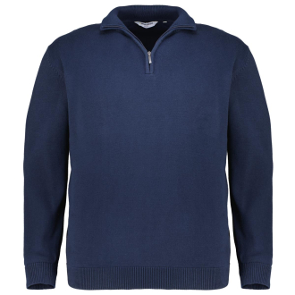 Pullover mit Stehkragen marine_81 | 3XL