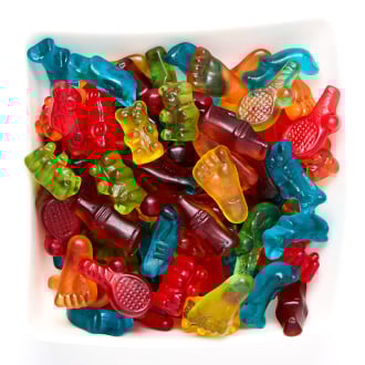 Bunte Mischung, 1 kg Folienbeutel rot_BUNT | 1000g