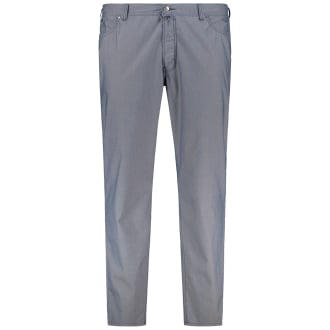 Baumwollhose "Lyon" mit Stretch, körpernah blau_6325 | 58