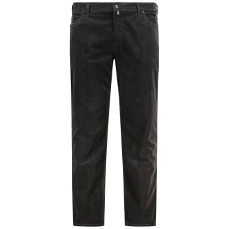 Cordhose "Lyon" mit Stretch, athletisch schwarz_9000 | 64
