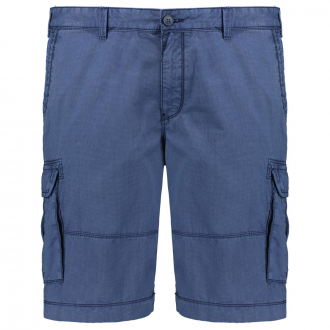 Cargo-Shorts mit Garment-Dye-Färbung blau_0702 | 35