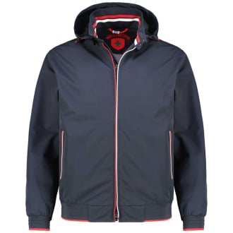 Leichte Funktionsjacke im Blouson-Stil, wind- und wasserdicht dunkelblau_DRR | 3XL