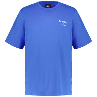 T-Shirt mit Logo-Stickerei blau_C6P | 3XL