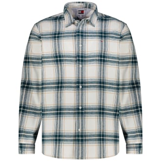 Freizeithemd aus Baumwolle weiß_YBH | 4XL