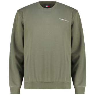 Sweatshirt mit Logo-Stickerei oliv_M12 | 4XL