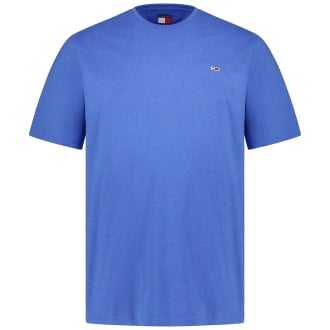 T-Shirt aus Materialmix royalblau_C6E | 4XL