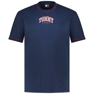 T-Shirt aus Baumwolle dunkelblau_C1G | 3XL