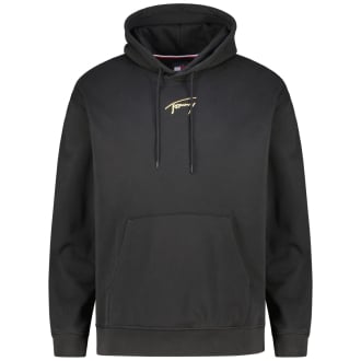 Hoodie aus Baumwollmischung schwarz_BDS | 5XL