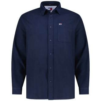 Freizeithemd aus Baumwolle dunkelblau_C1G | 5XL