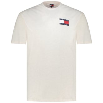 T-Shirt mit Label-Print cremeweiß_AE3 | 5XL