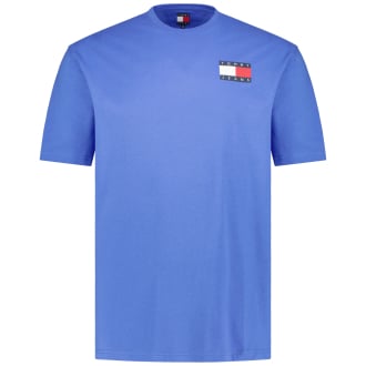 T-Shirt mit Label-Print royalblau_C6E | 5XL