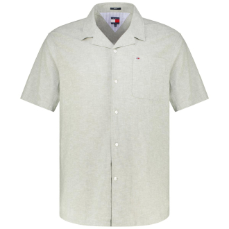 Freizeithemd mit Leinen oliv_MR6 | 3XL