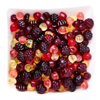 Fruchtsaft-Waldfrüchte, 1 kg Folienbeutel rot_BUNT | 1000g