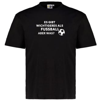 T-Shirt mit Statement-Print schwarz_700 | 3XL