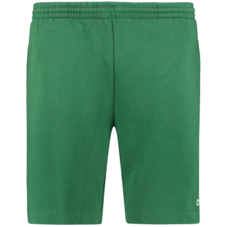 Kurze Jogginghose mit Biobaumwolle dunkelgrün_132 | 3XL