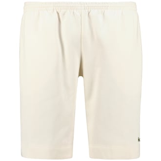 Kurze Jogginghose mit Biobaumwolle cremeweiß_XFJ | 3XL