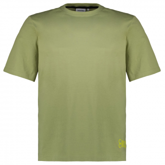 T-Shirt mit Logo-Print grün_LJ9 | 3XL