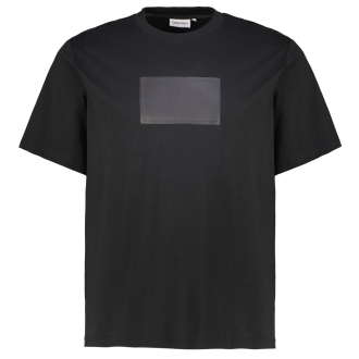 T-Shirt mit Logo-Print schwarz_BEH | 3XL