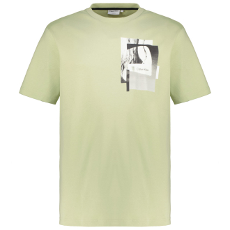 T-Shirt mit Foto-Print lindgrün_L88 | 3XL