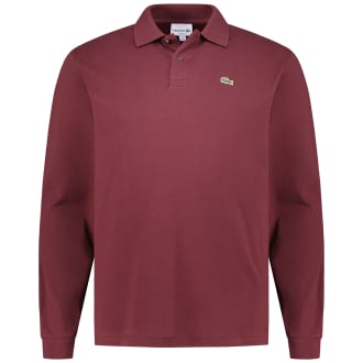 Poloshirt aus Baumwoll-Piqué weinrot_BZD | 4XL