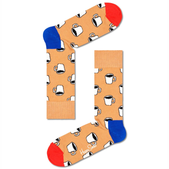 Socke "MyCupOf" beige_8300 | 41-46