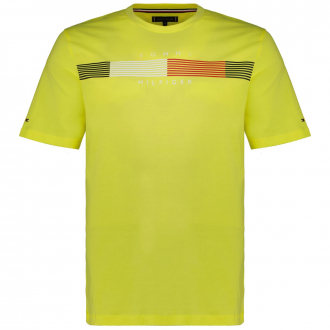 T-Shirt mit Logo-Print gelb_ZII | 5XL