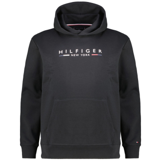 Hoodie mit Schriftzug-Print schwarz_BDS | 3XL