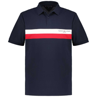 Poloshirt im Colorblock-Design marine_DW5 | 3XL